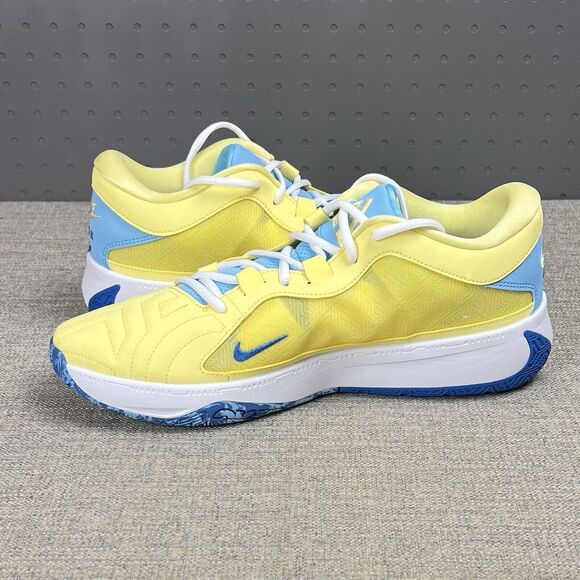 Men\'s Size 13 - Nike Zoom Freak 5 Yellow Blue Basketball shoes DX4985 700 main image 6